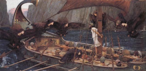 John William Waterhouse ulysses and the Sirens Spain oil painting art